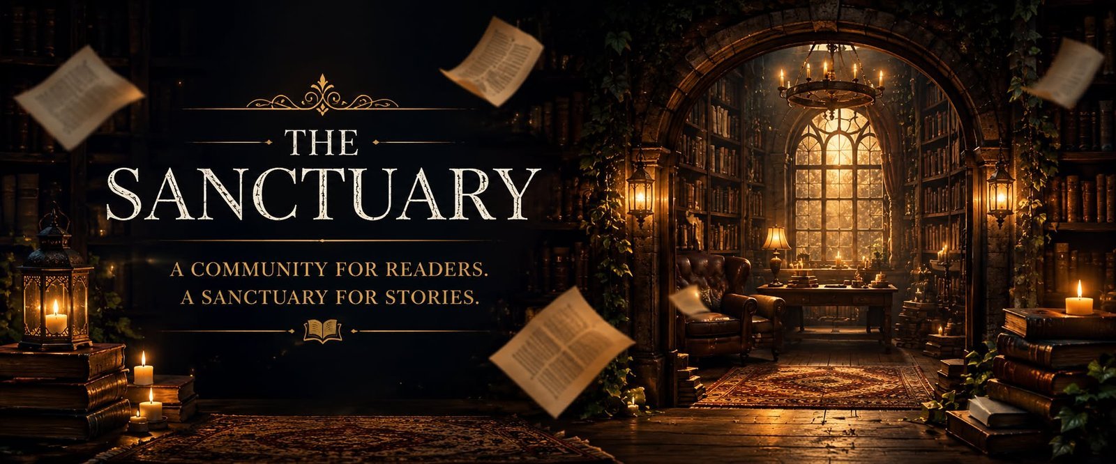 The Sanctuary — a community for readers, a sanctuary for stories