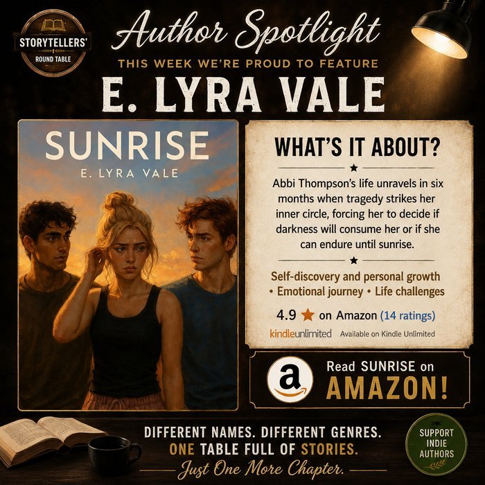 Author Spotlight: E. Lyra Vale — Sunrise