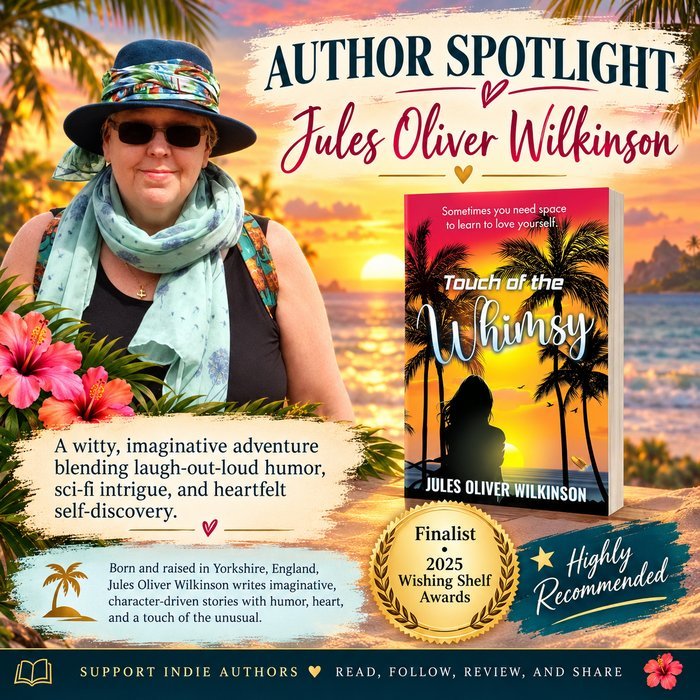 Author Spotlight: Jules Oliver Wilkinson — Touch of the Whimsy